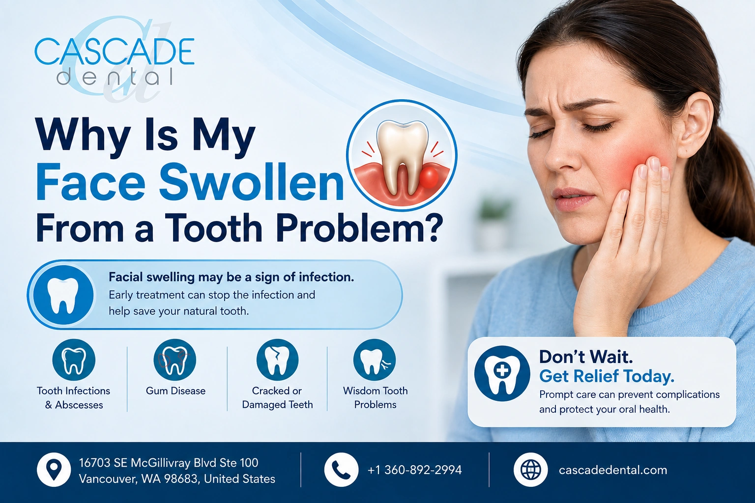 Why Is My Face Swollen From a Tooth Problem?