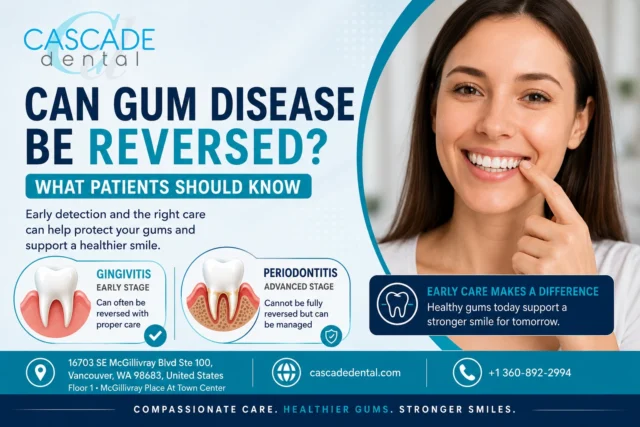 can gum disease be reverse