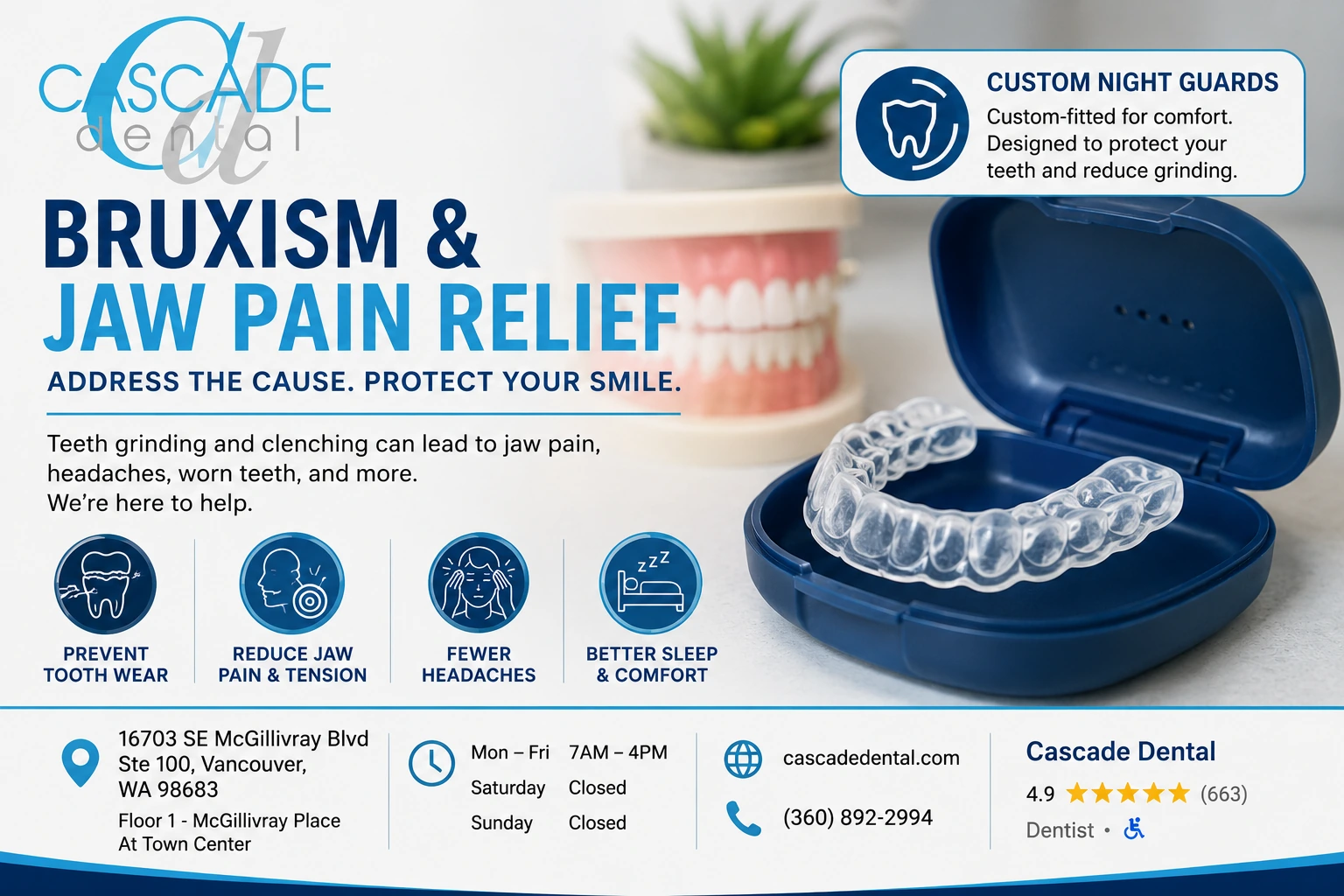 Tmj Treatment Bruxism Relief In Vancouver Wa Middle