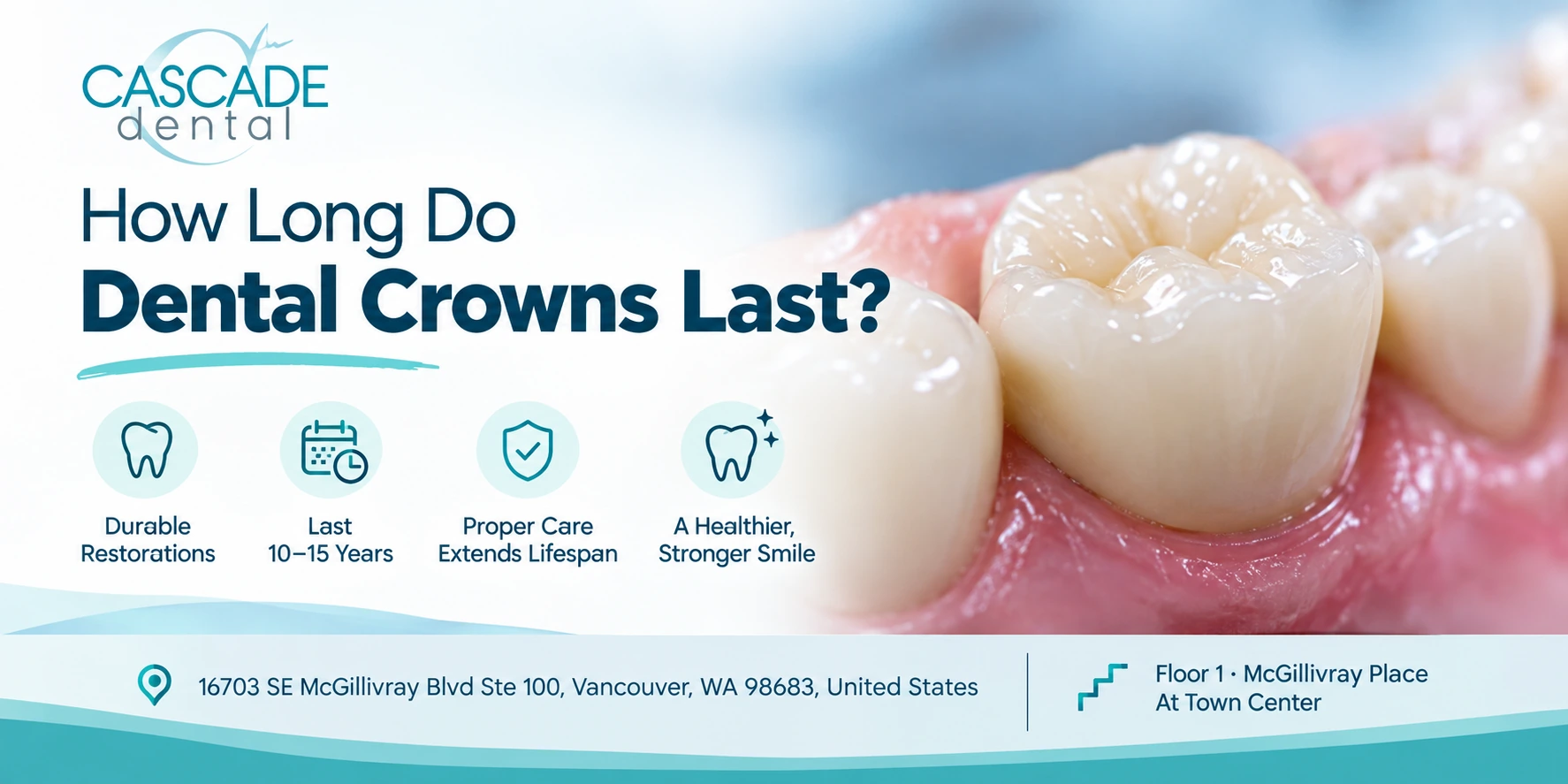 How long dental crowns last