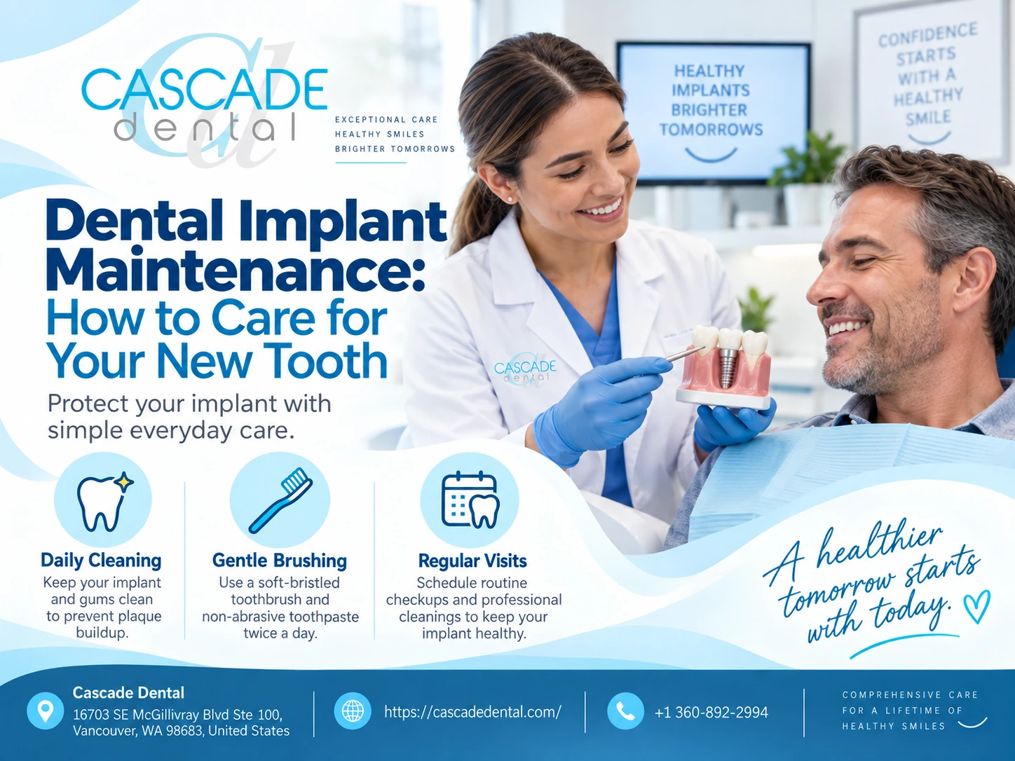 How To Care For Your New Tooth