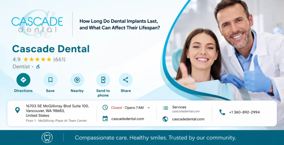 how long dental implants