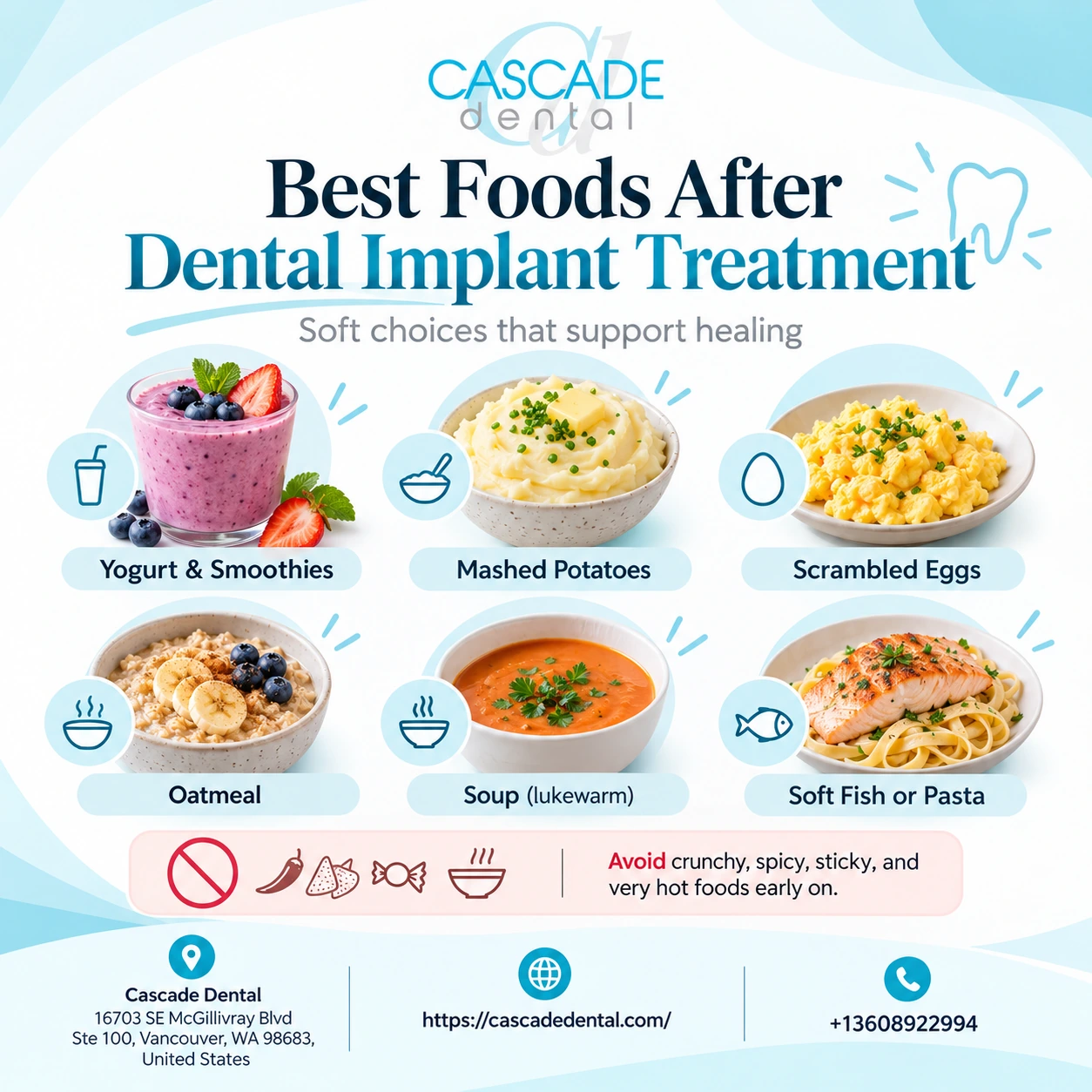 Best Food After Dental Implants Treatment