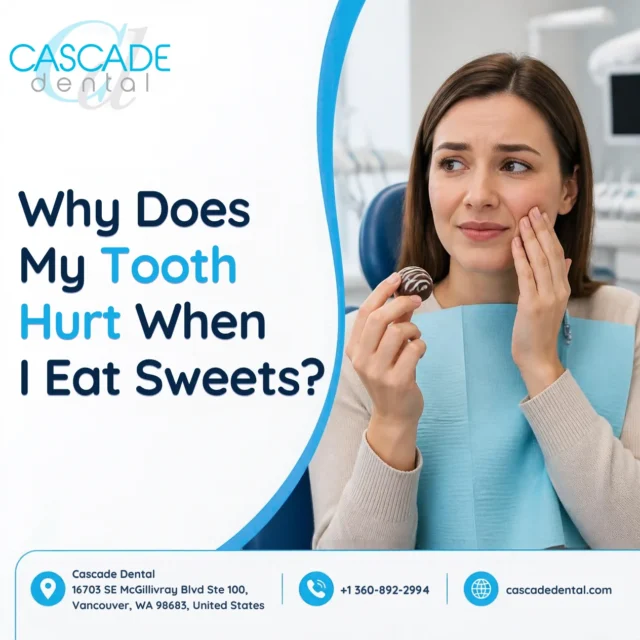 why does my tooth hurt when i eat sweets