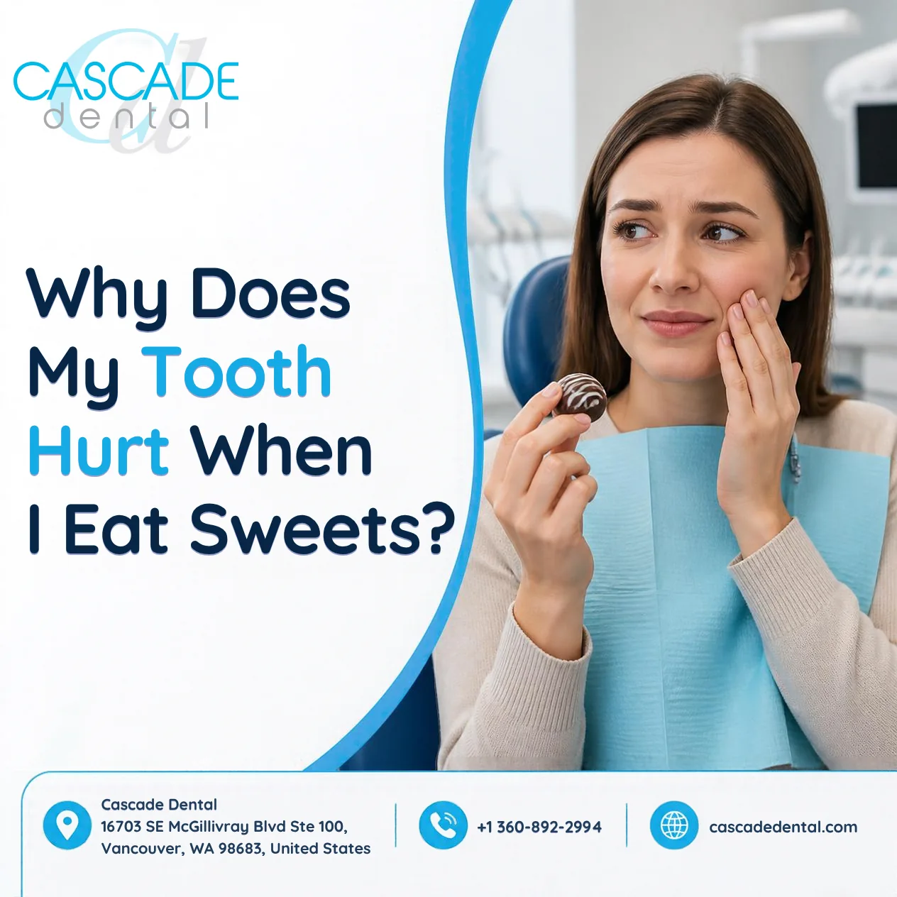 why does my tooth hurt when i eat sweets